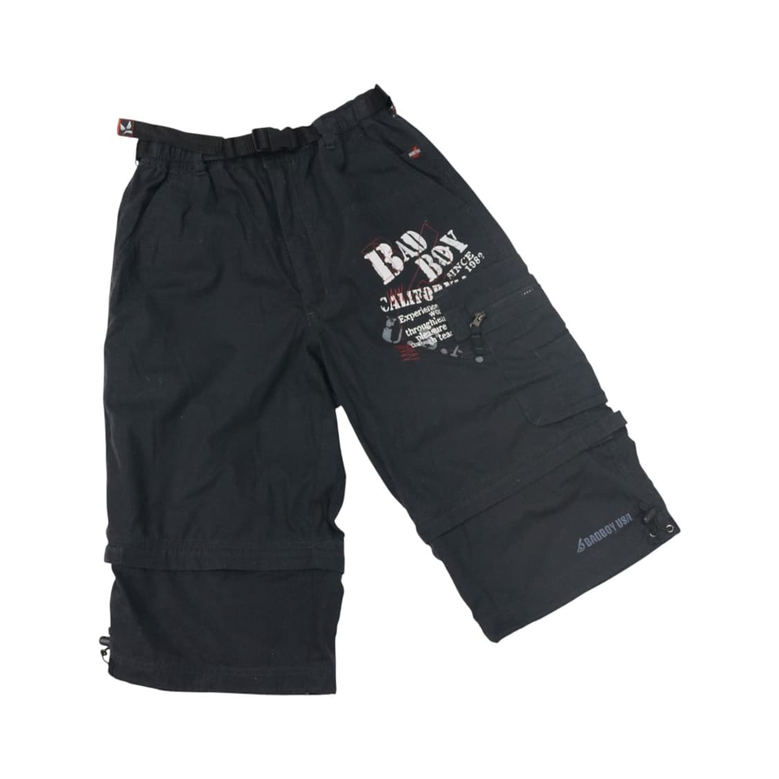 배드보이 빈티지 그래픽 카고 7부 팬츠 상품이미지1