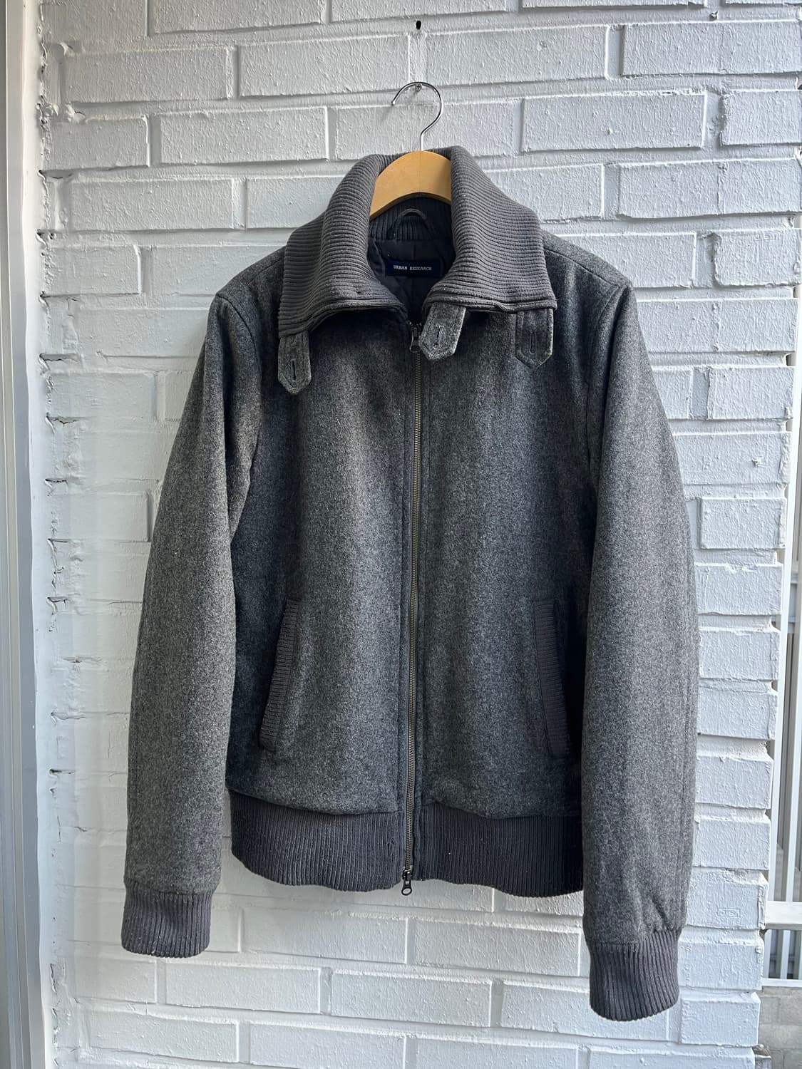 Urban Research 2way zip up wool jacket 상품이미지1