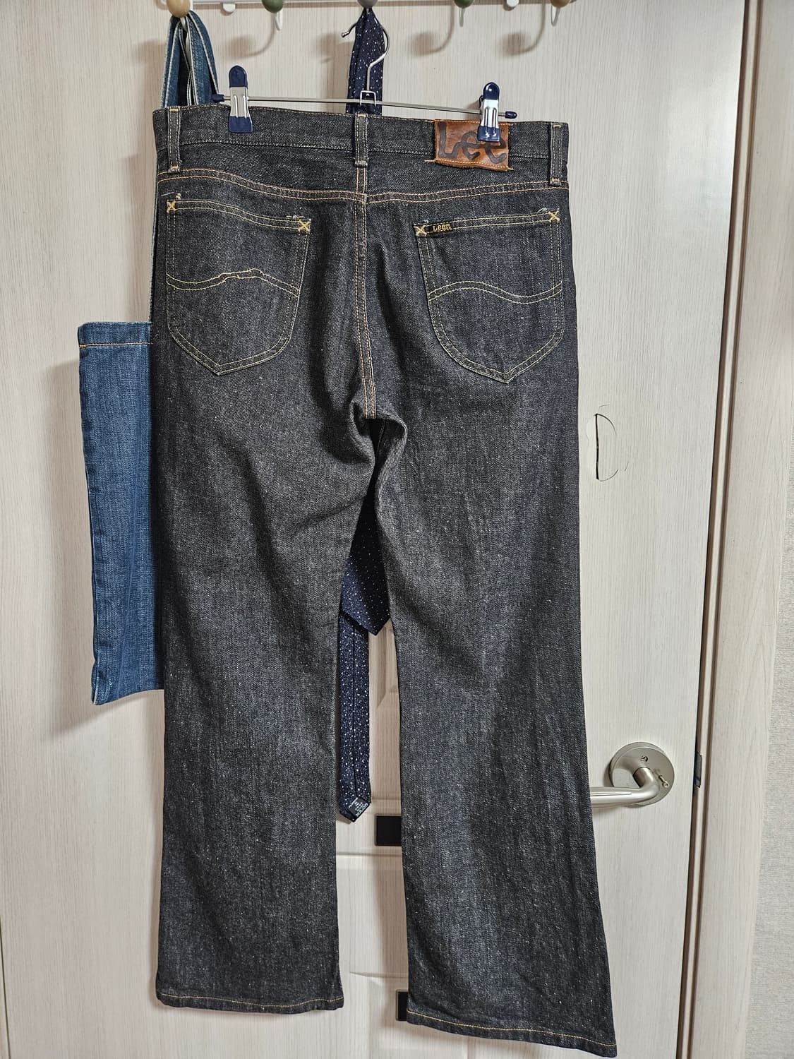Vintage  lee 흑청 부츠컷 32x33 리청바지 상품이미지2