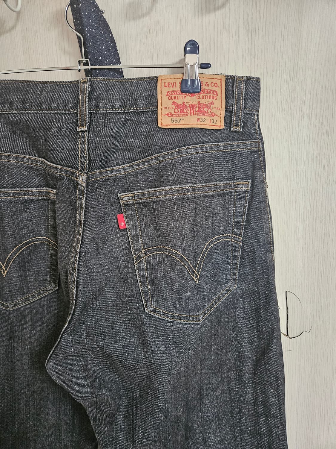 00s Levis 557 릴렉스 부츠컷 32x30 리바이스  상품이미지3