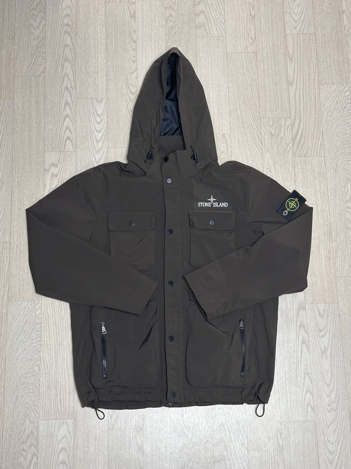 스톤아일랜드 브라운 바람막이 XL 상품이미지1