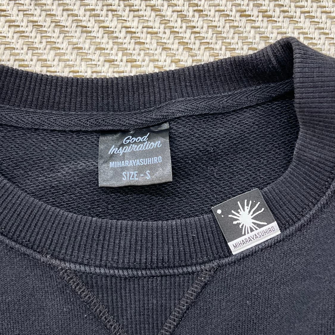 미하라야스히로xgu 백프린팅 스웻셔츠 r2290 상품이미지7