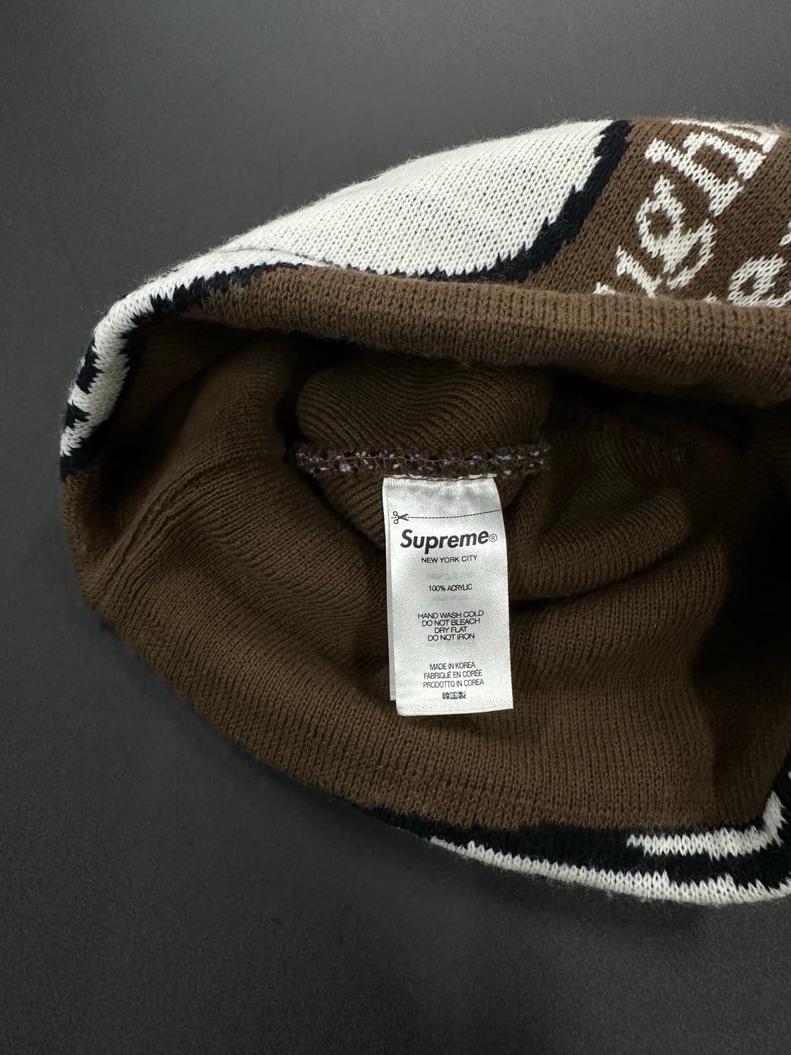 슈프림 도우보이 비니 브라운 상품이미지9