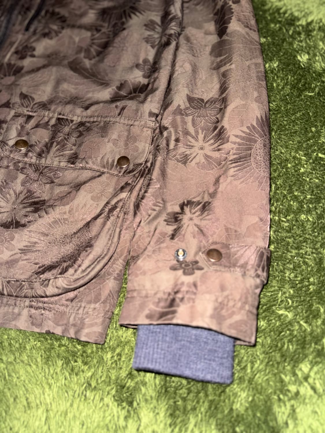 [L] 프레드페리 재팬 익스클루시브 플로랄 멀티 포켓 필드 자켓 상품이미지5