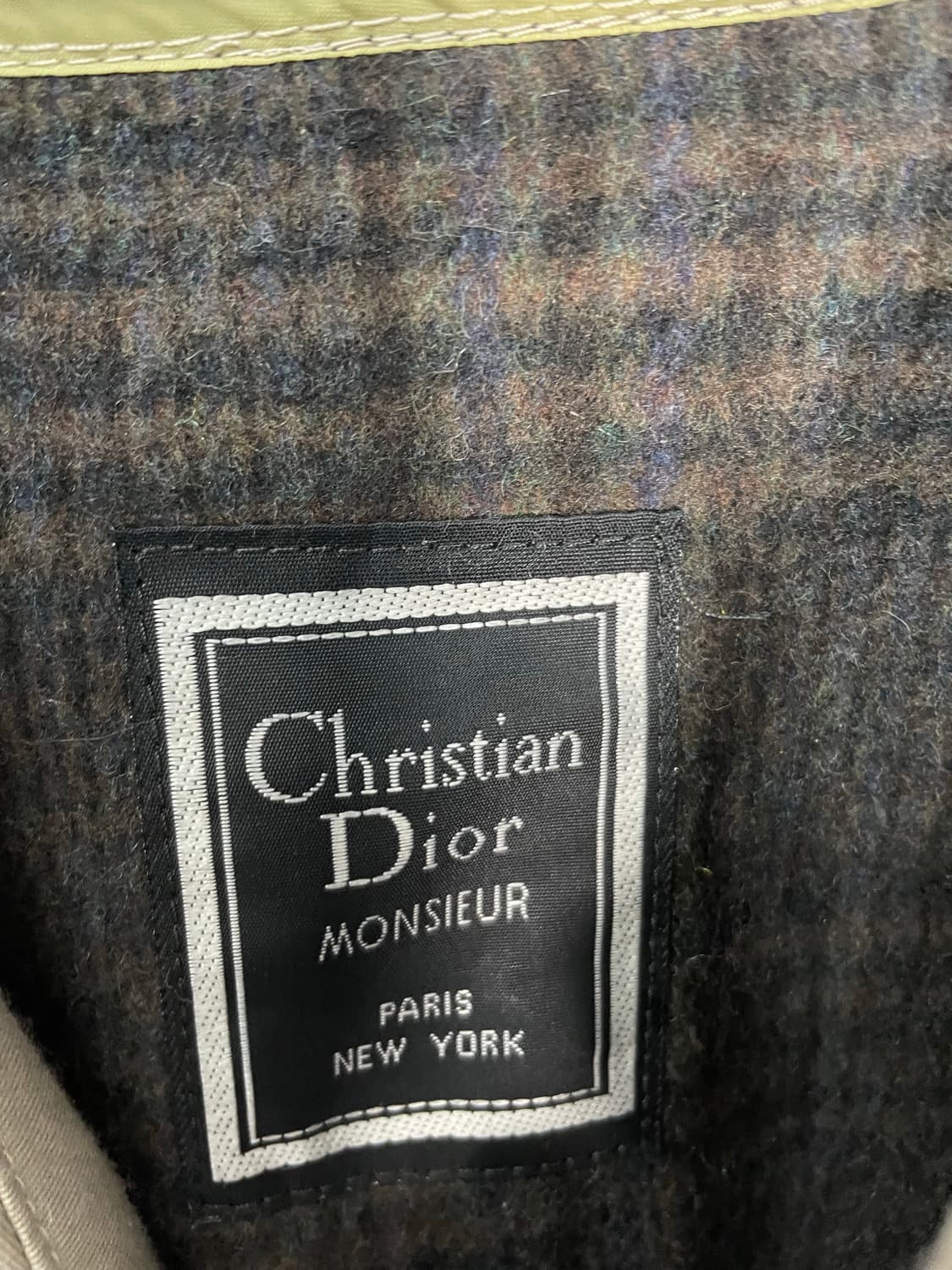 크리스찬 디올 빈티지 트렌치 코트 H2249 상품이미지4