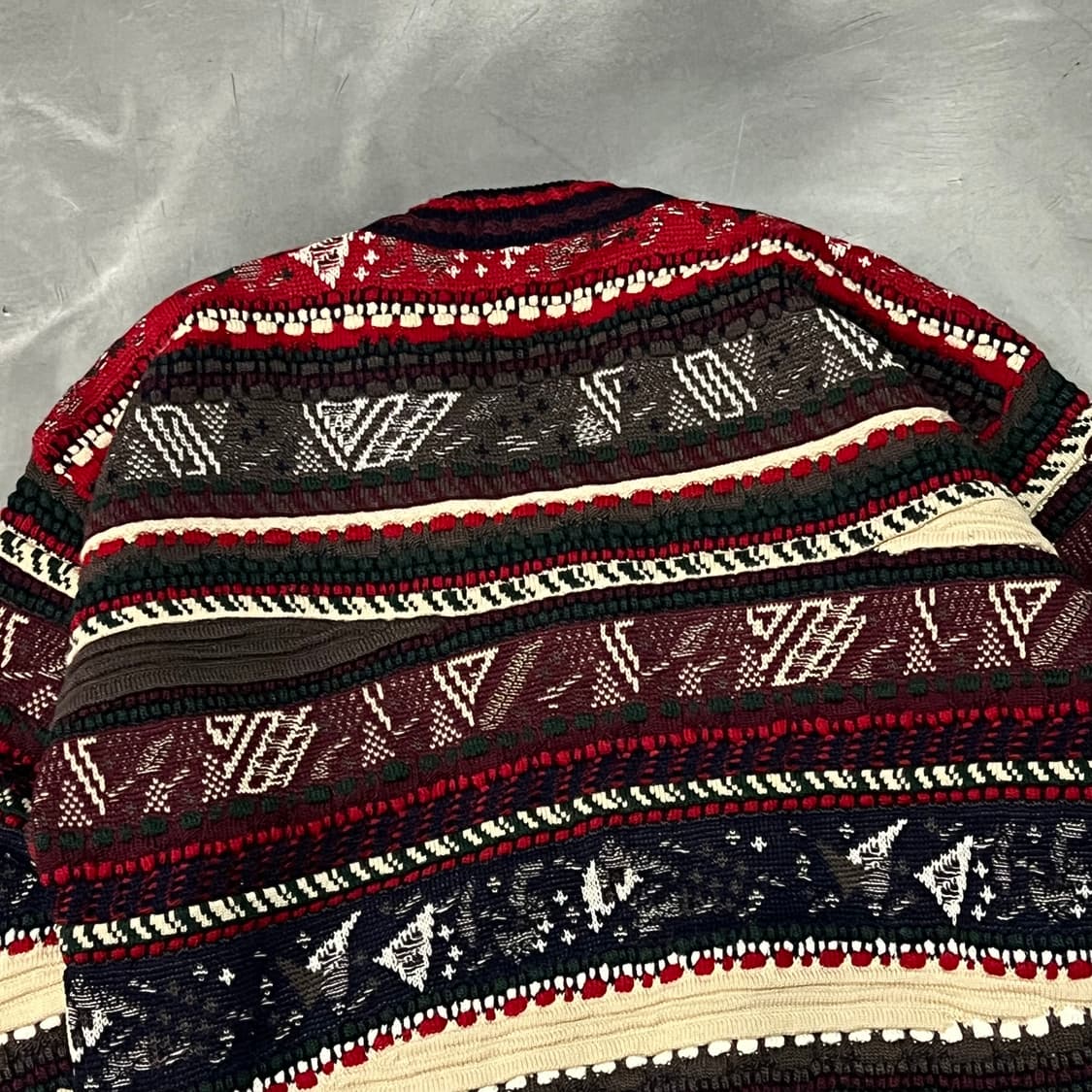  빈티지 브이넥 케이블 니트 y14519 상품이미지5