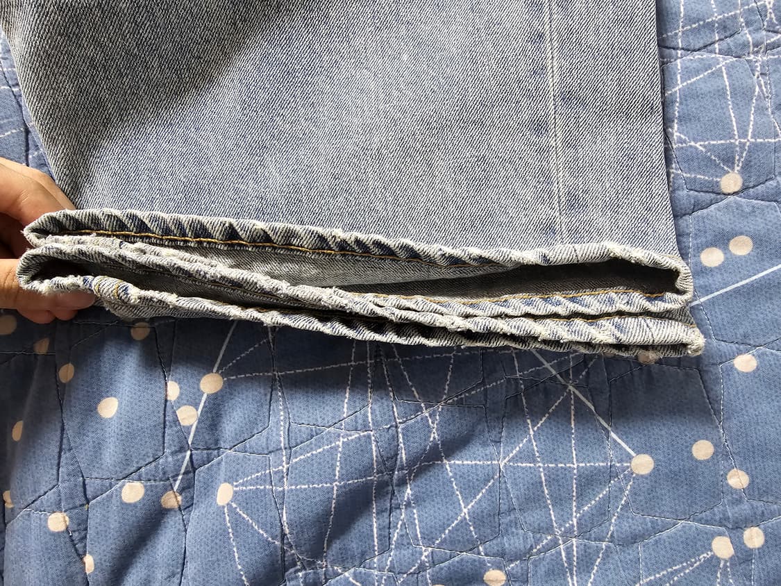 토니웩 와이드 연청 데님 28 상품이미지5