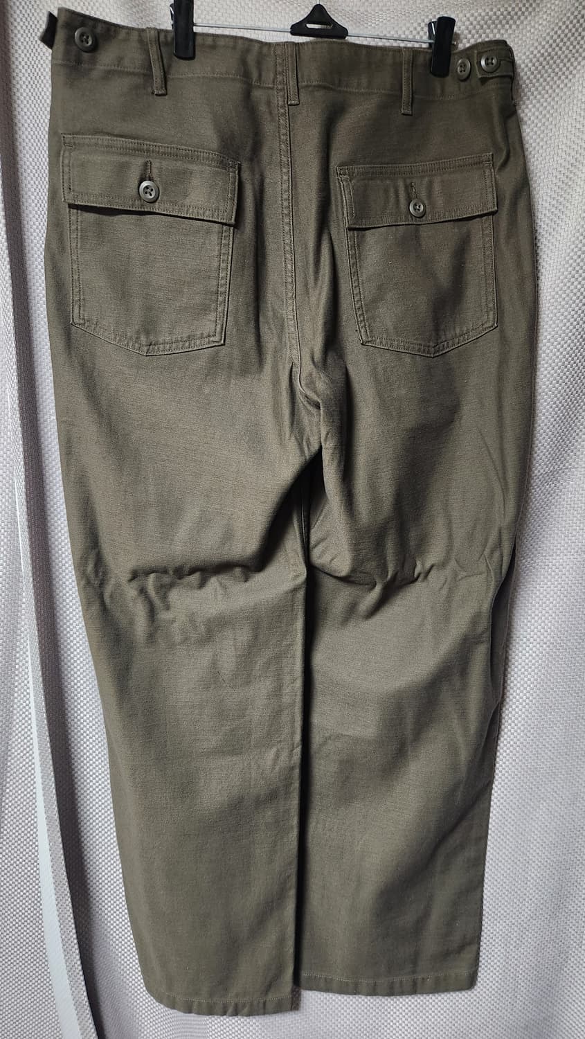 무신사 스탠다드 레플리카 퍼티그 팬츠 브라운 34 상품이미지6