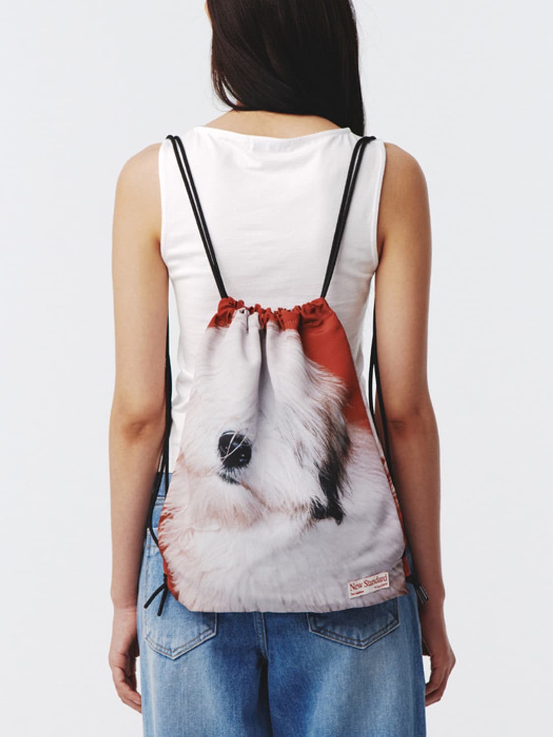 kijun 기준 COTON Drawstring Sport Bag  상품이미지3