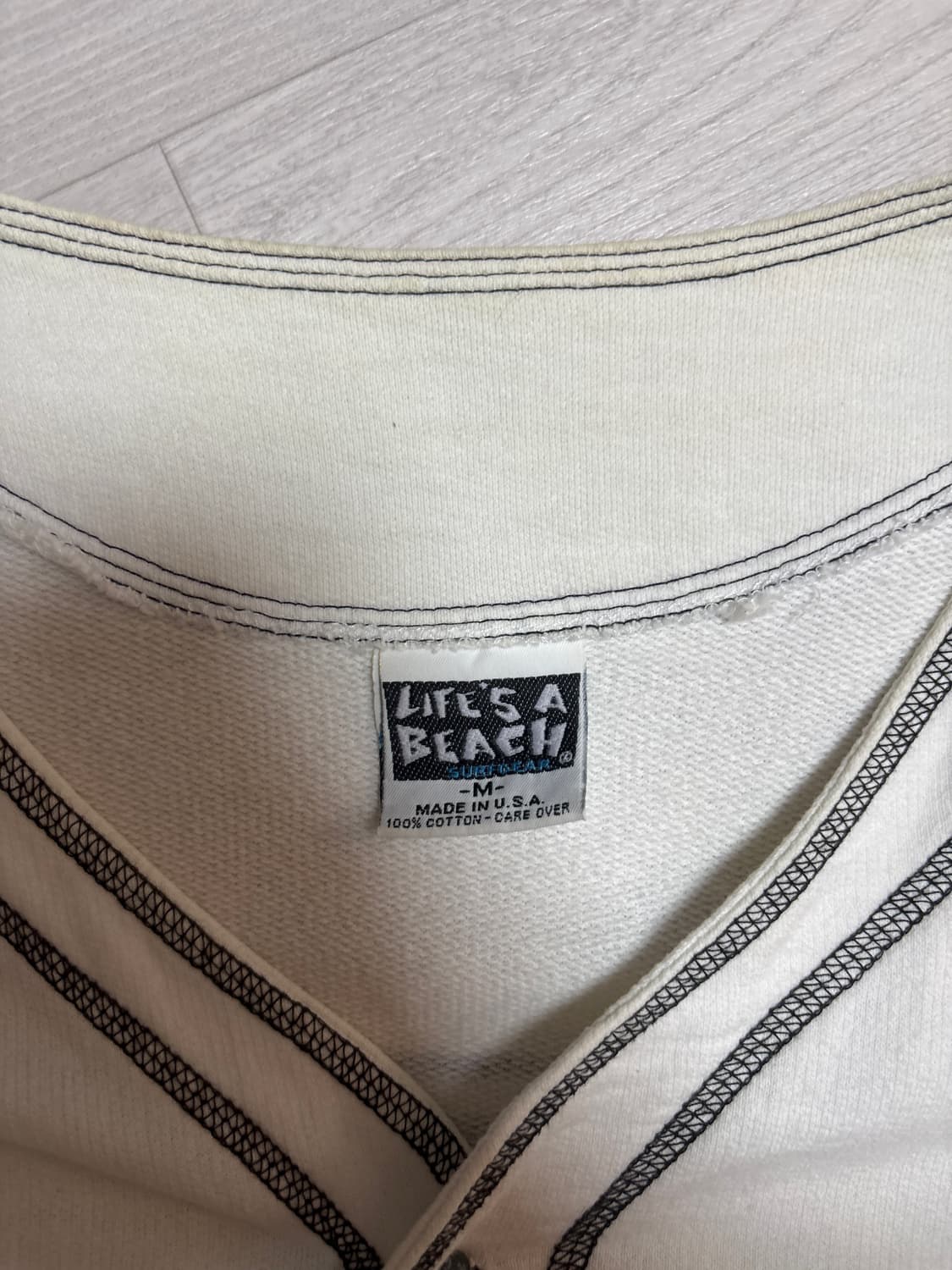 90s Badboy club 베이스볼 저지 빨간줄 상품이미지3