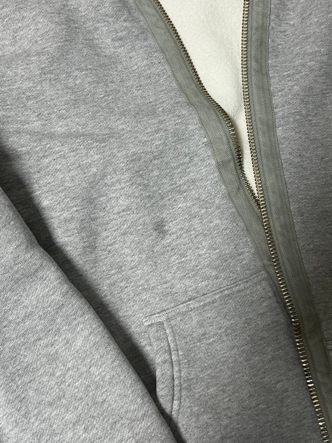 [L] 블라인드파일즈 후드집업 그레이 상품이미지3