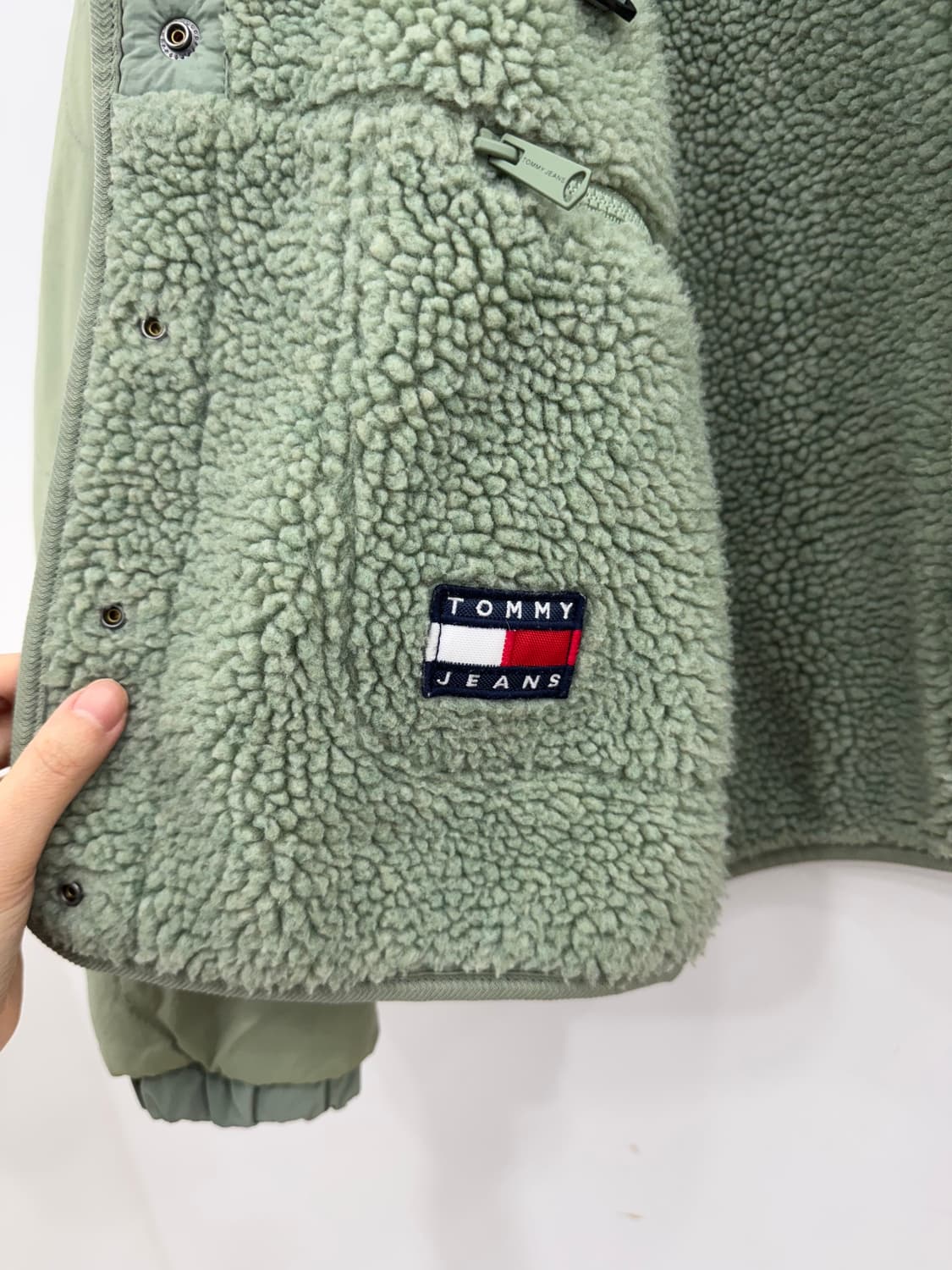 타미진스 리버서블 투웨이 뽀글이 패딩 상품이미지3