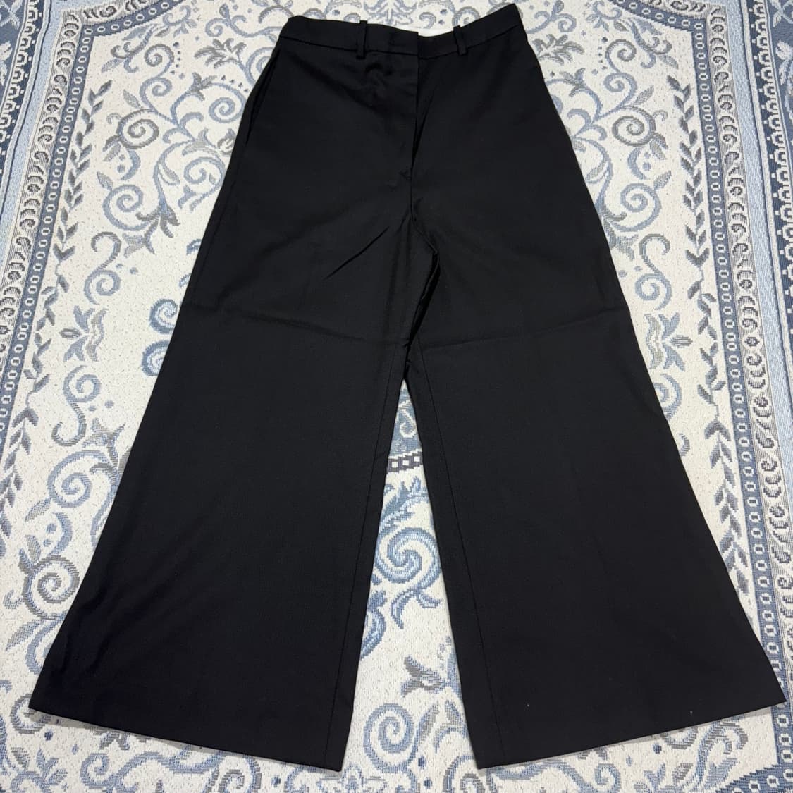 LOW CLASSIC S사이즈 블랙 와이드 팬츠 S 상품이미지1