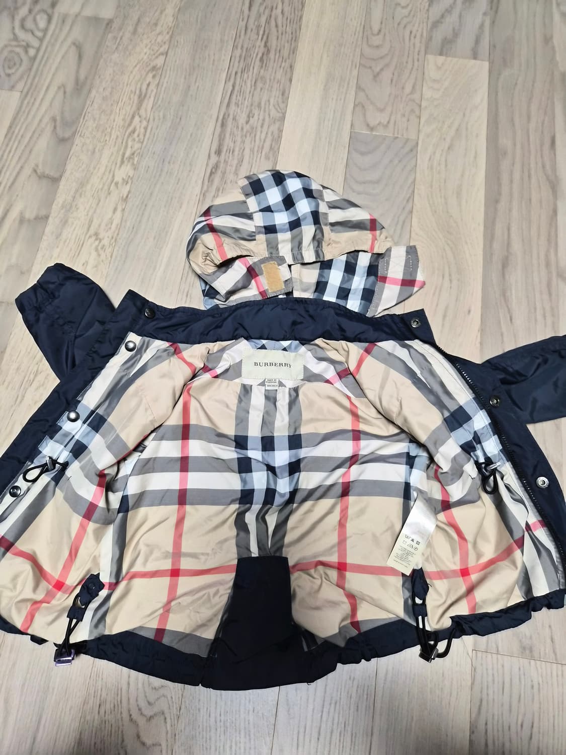 버버리키즈바람막이 상품이미지3