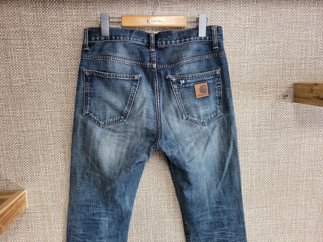 31인치 칼하트 빈티지 워크 청바지 아메카지  상품이미지3