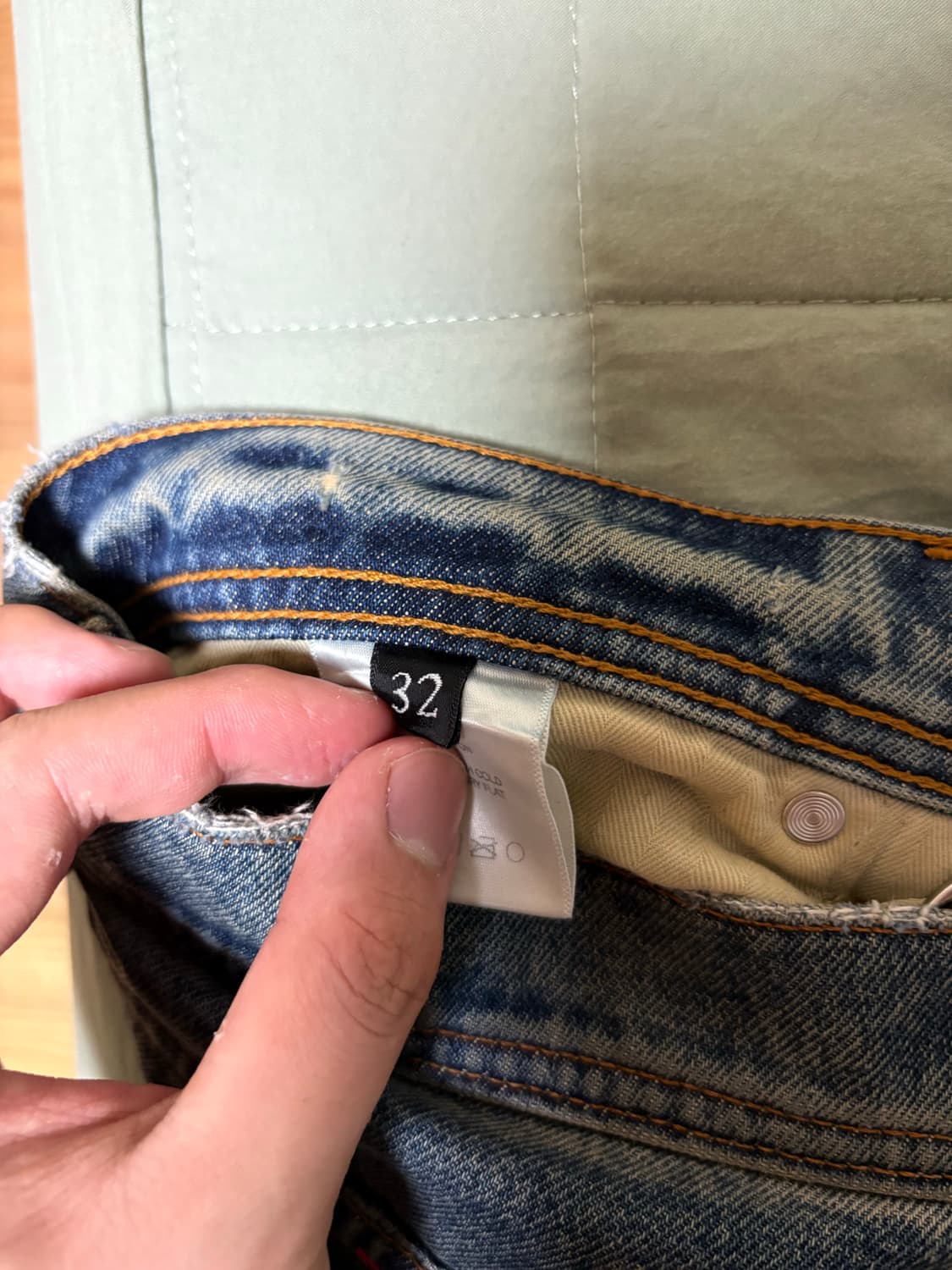 앙팡리쉬데프리메 24fw 코듀로이 패치워크 팬츠 상품이미지6