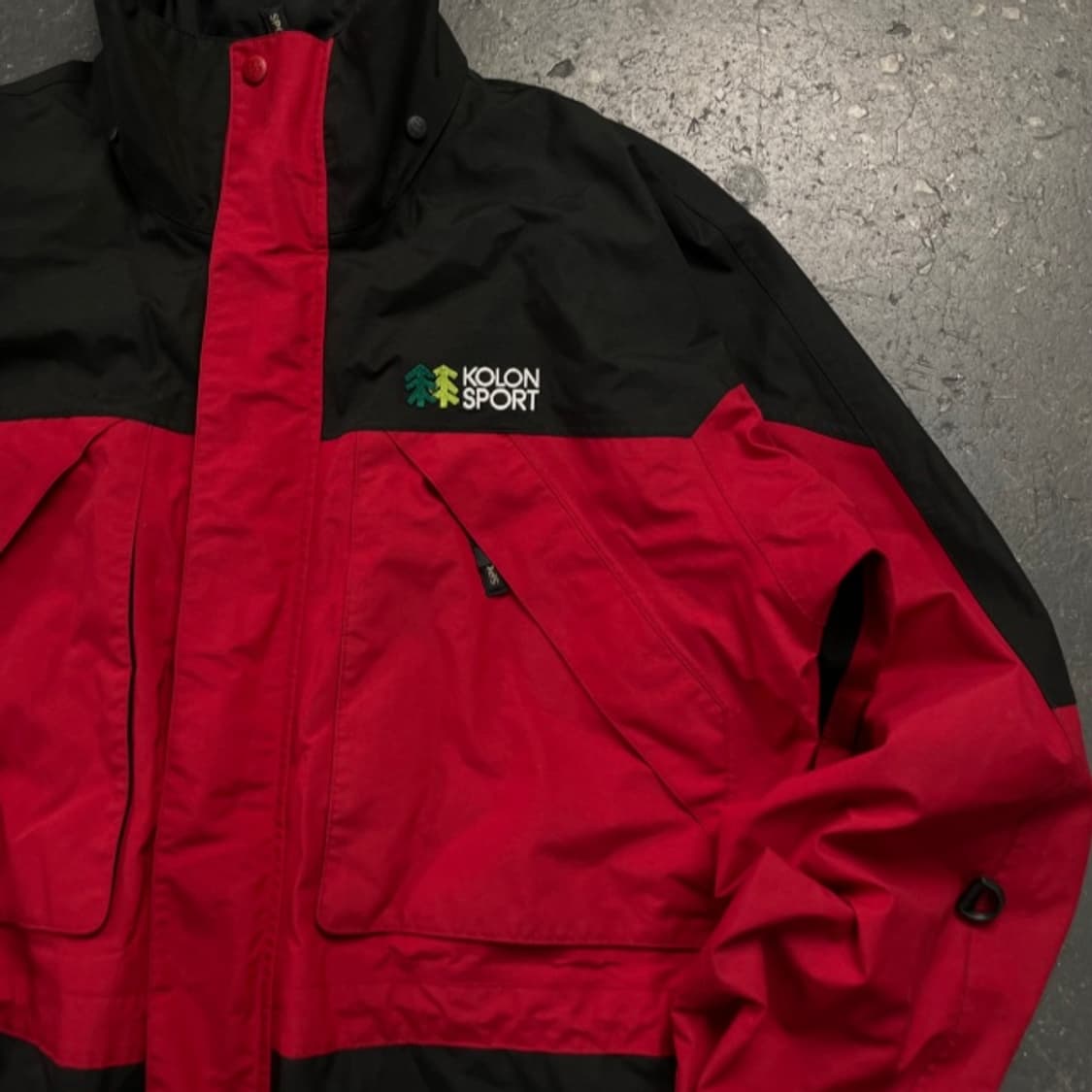 100 코오롱스포츠 고어텍스 바람막이 상품이미지2