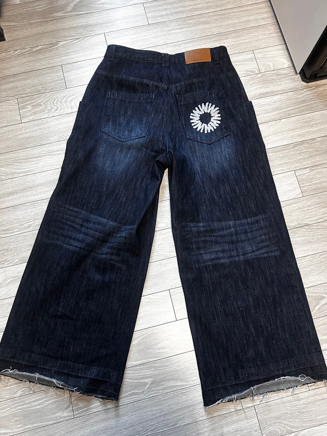 999휴머니티 빅 포켓 배기 진 (인디고 원 워시) 상품이미지2