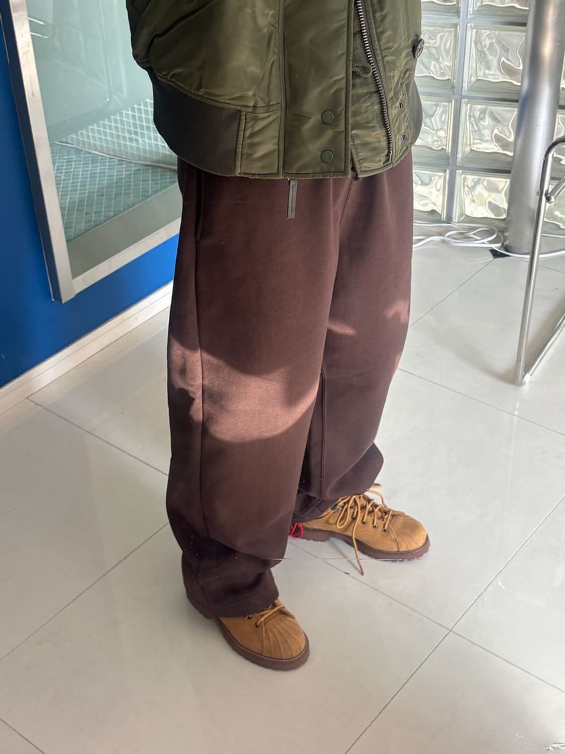 HEWAVYWEIGHT SWEAT WIDE STRAIGHT PANTS 상품이미지3