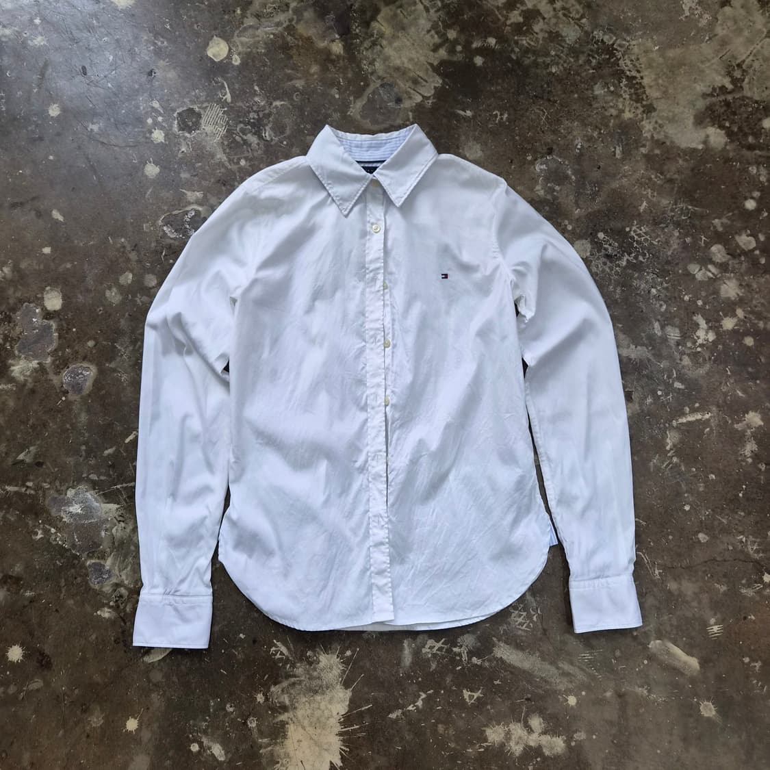 55) 타미힐피거 화이트 옥스퍼드 셔츠 남방 상품이미지1