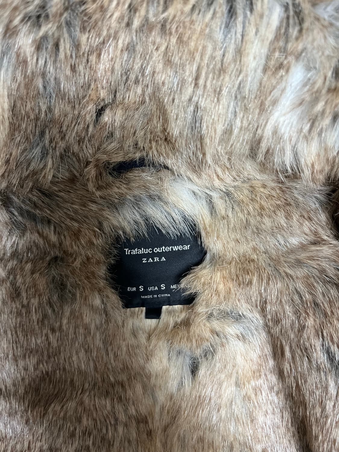 자라 퍼 패딩 상품이미지3