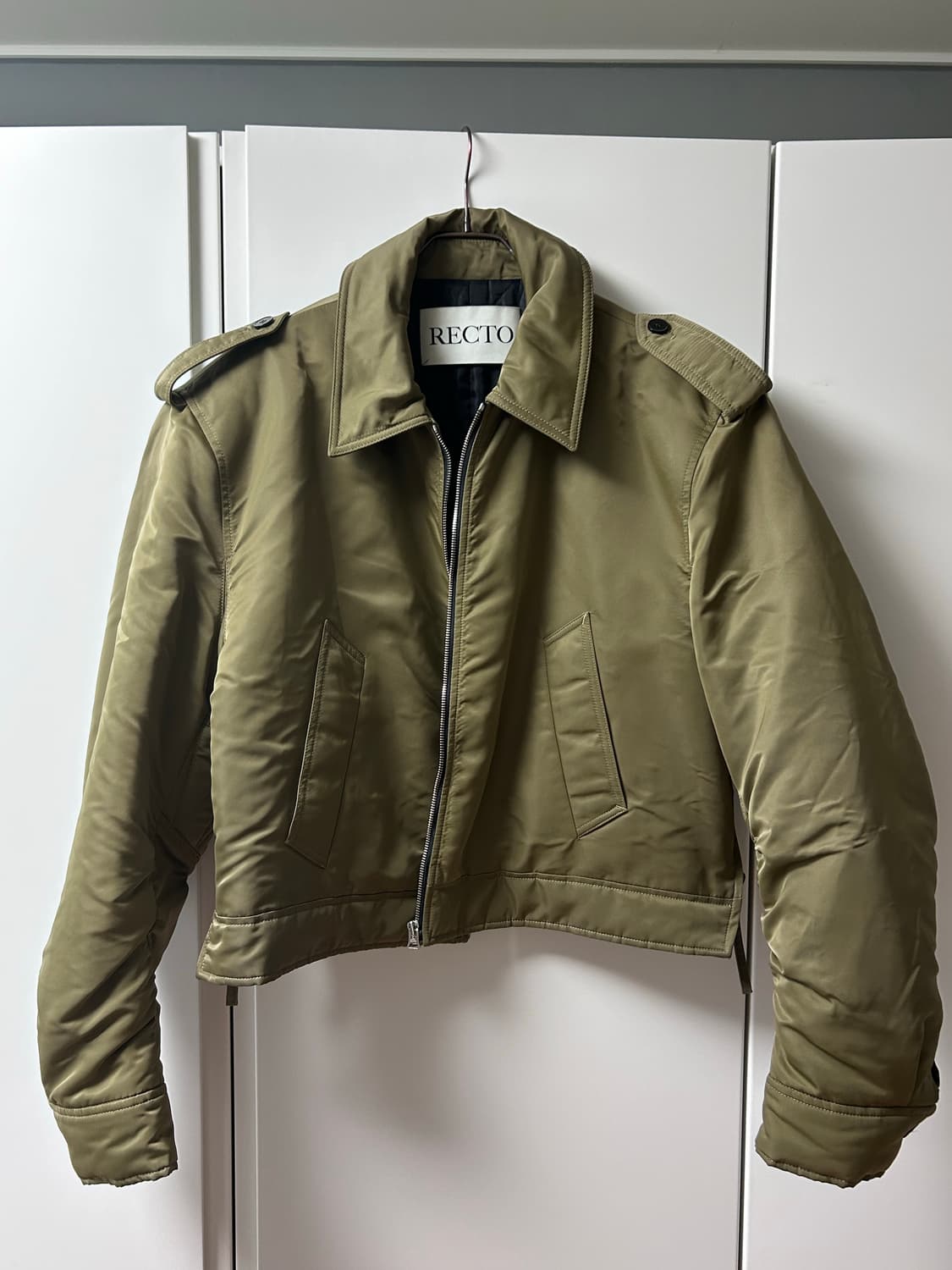 렉토 TOULOUSE NYLON BOMBER JUMPER (OLIVE) 상품이미지1
