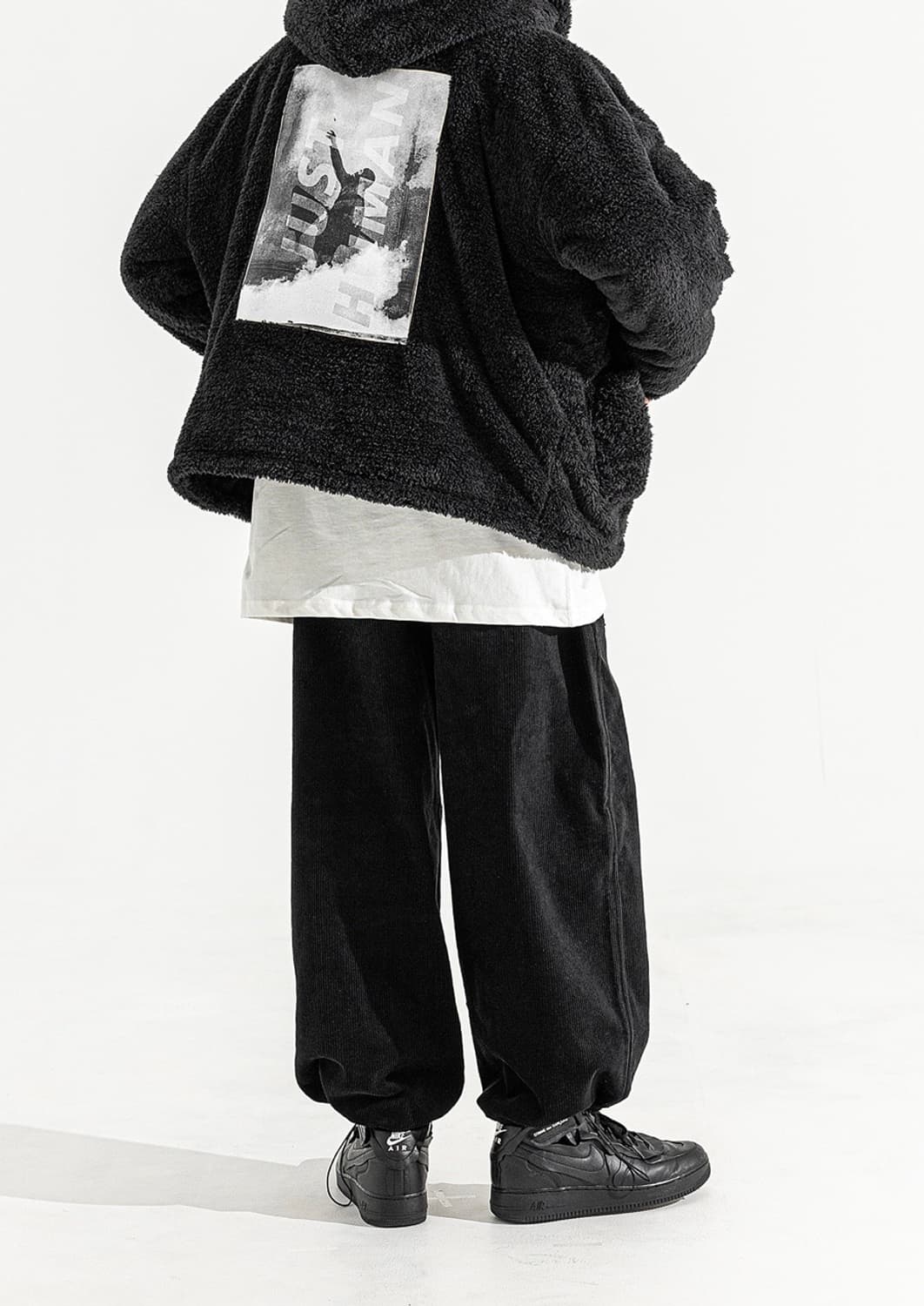 MASSNOUN  더블 소프트 울 GASMASK 패딩 점퍼  상품이미지9