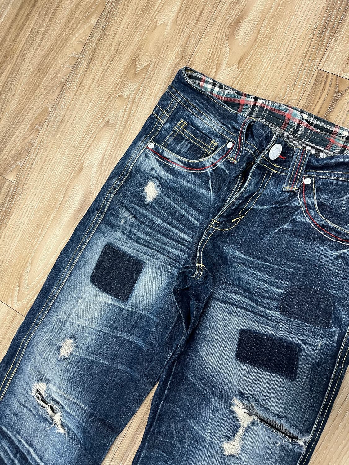 Surf Up 리페어드 빈티지 청바지 28 상품이미지4