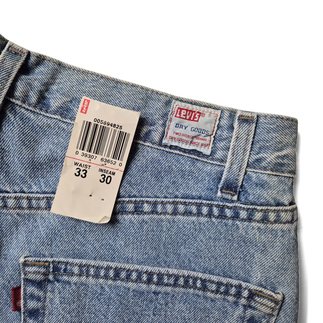 [33x30] 리바이스 90s 569 dry goods 데님팬츠 USA 상품이미지8