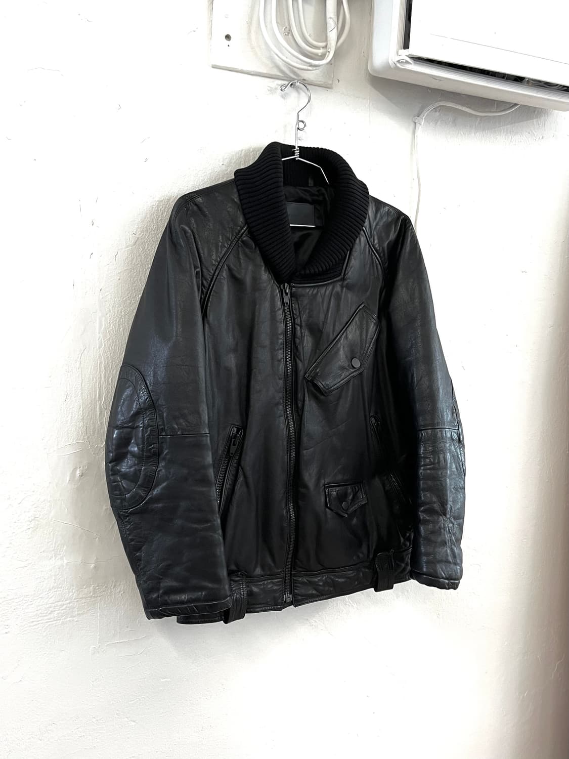 알렉산더왕 H&M 레더 패딩 자켓 상품이미지2