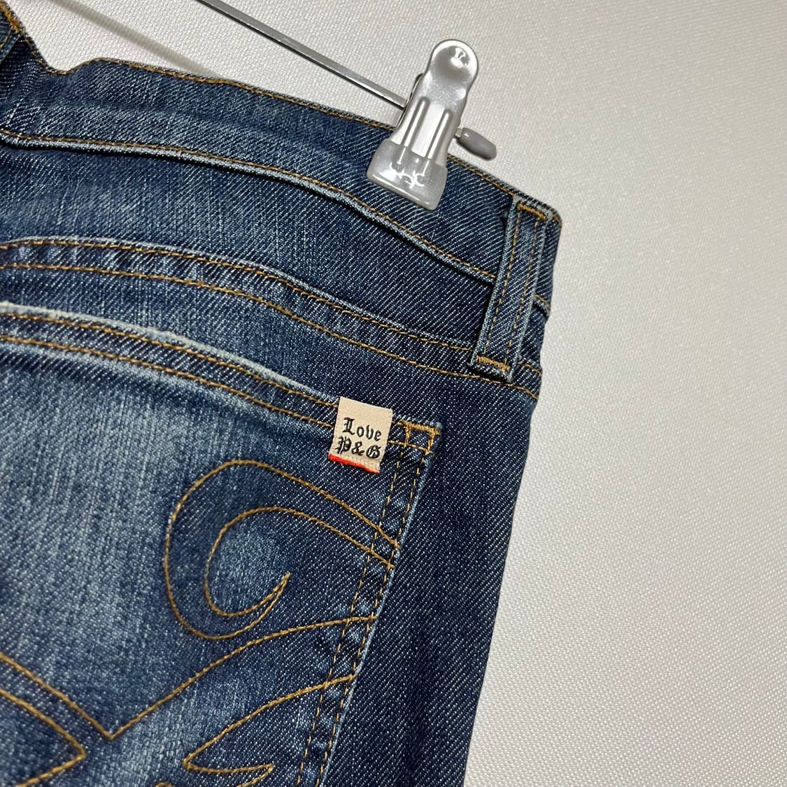 쥬시 꾸뛰르 부츠컷 데님 진청 27 상품이미지9