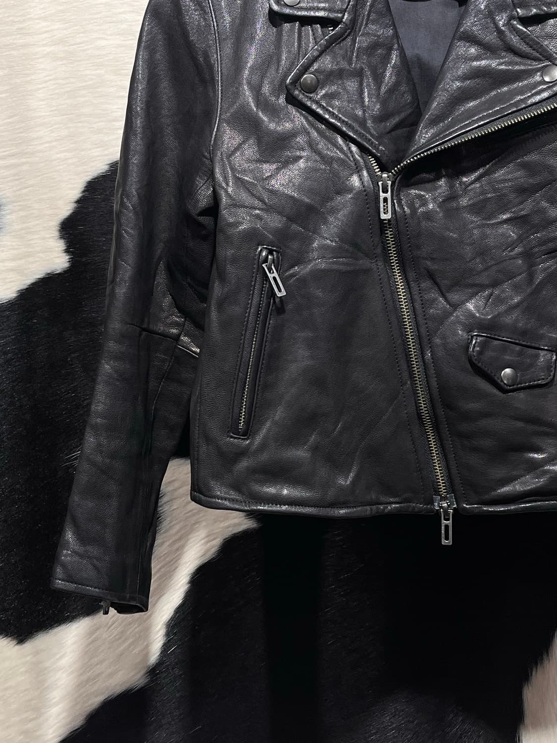 Lamb Leather jacket 상품이미지4