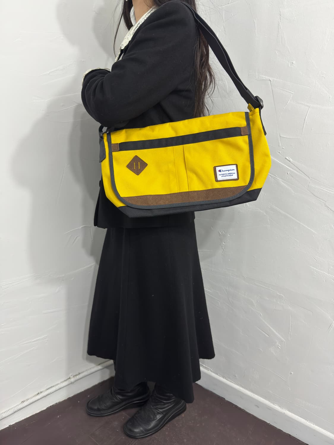 champion yellow crossbag 상품이미지2