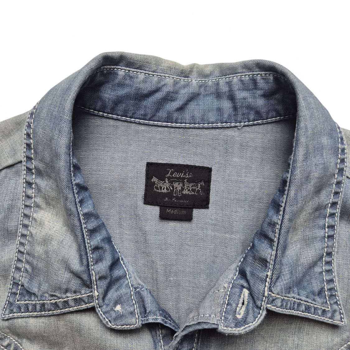 [M] 리바이스 웨스턴 데님셔츠 상품이미지6
