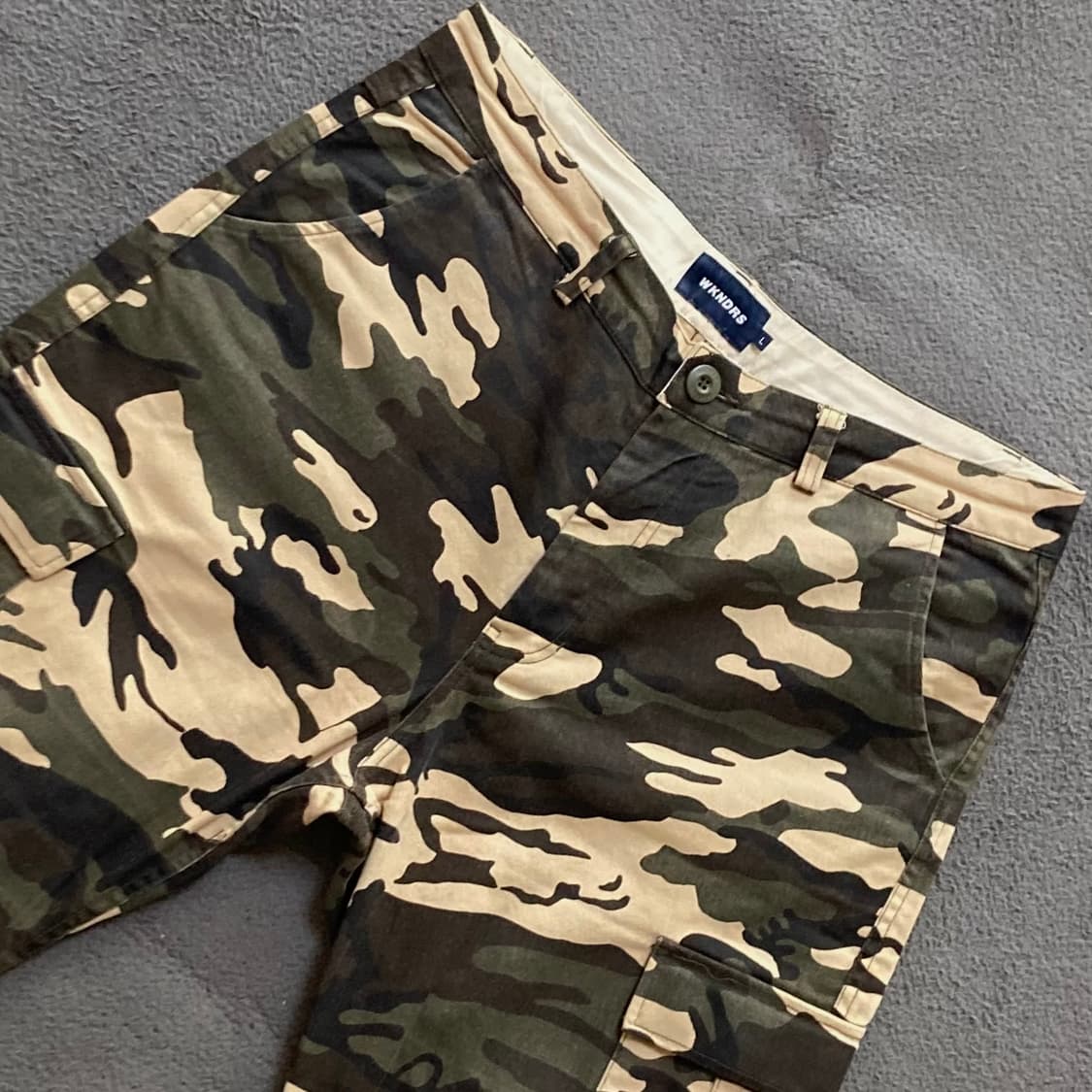 위캔더스 카모플라주 카고팬츠 SIZE L 상품이미지3