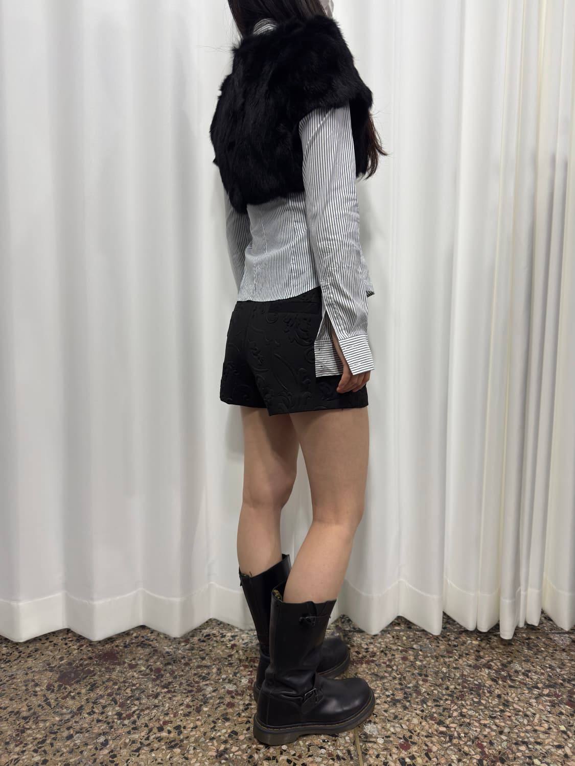 rabbit fur bolero 상품이미지4