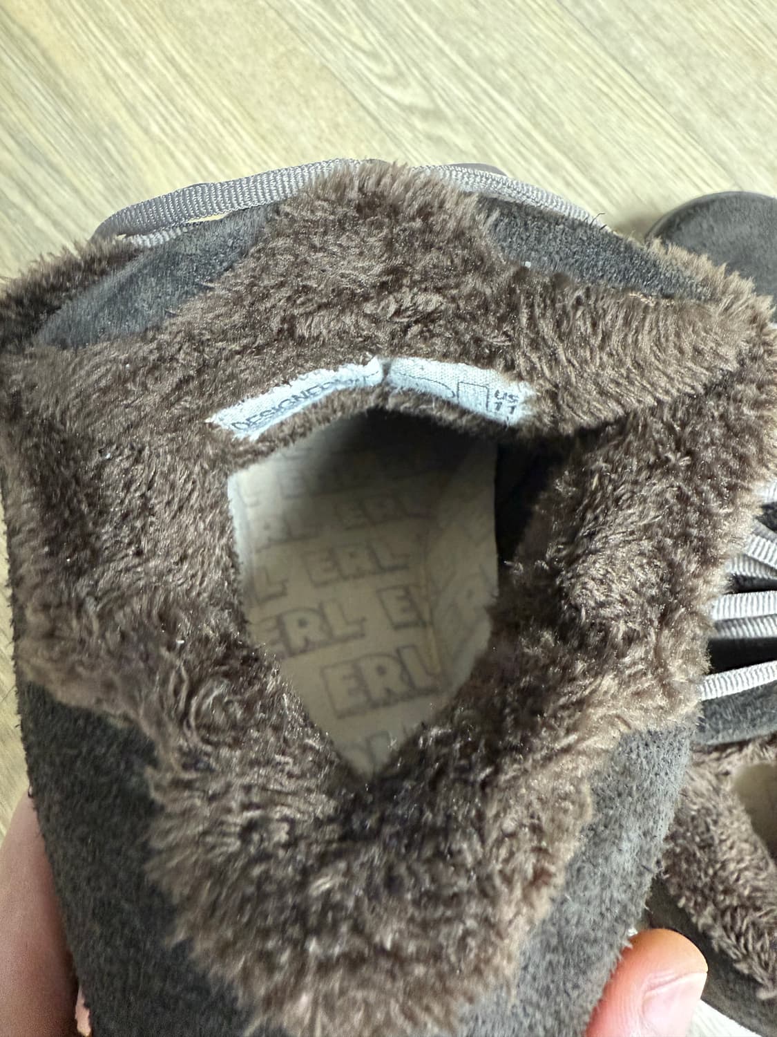 ERL 뱀프 스니커즈 브라운 us11(새상품) 상품이미지3