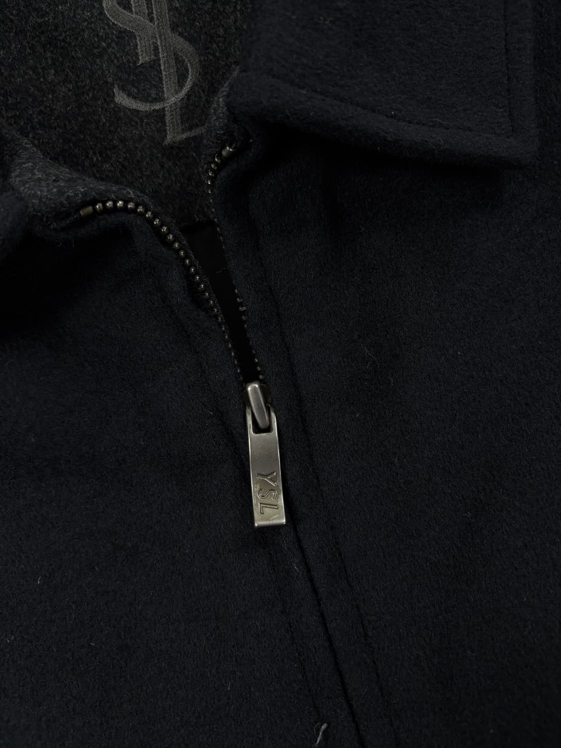 입생로랑 90‘ 울 블루종 자켓 상품이미지6