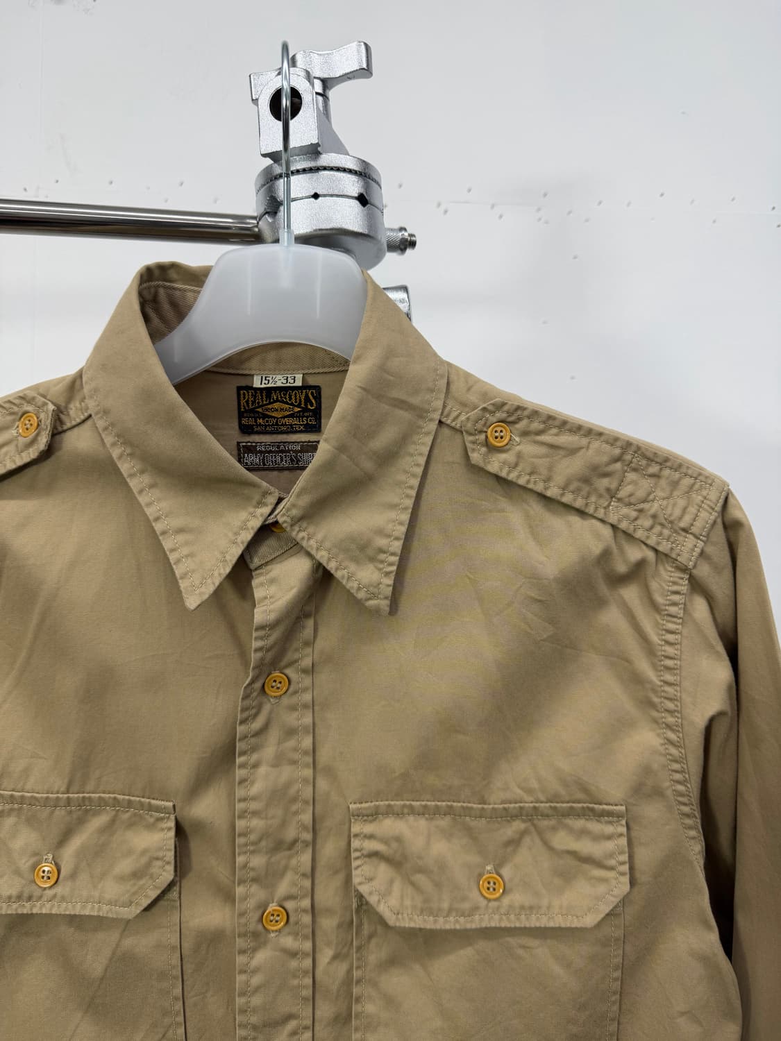 The Real McCoy’s officer shirts 상품이미지3