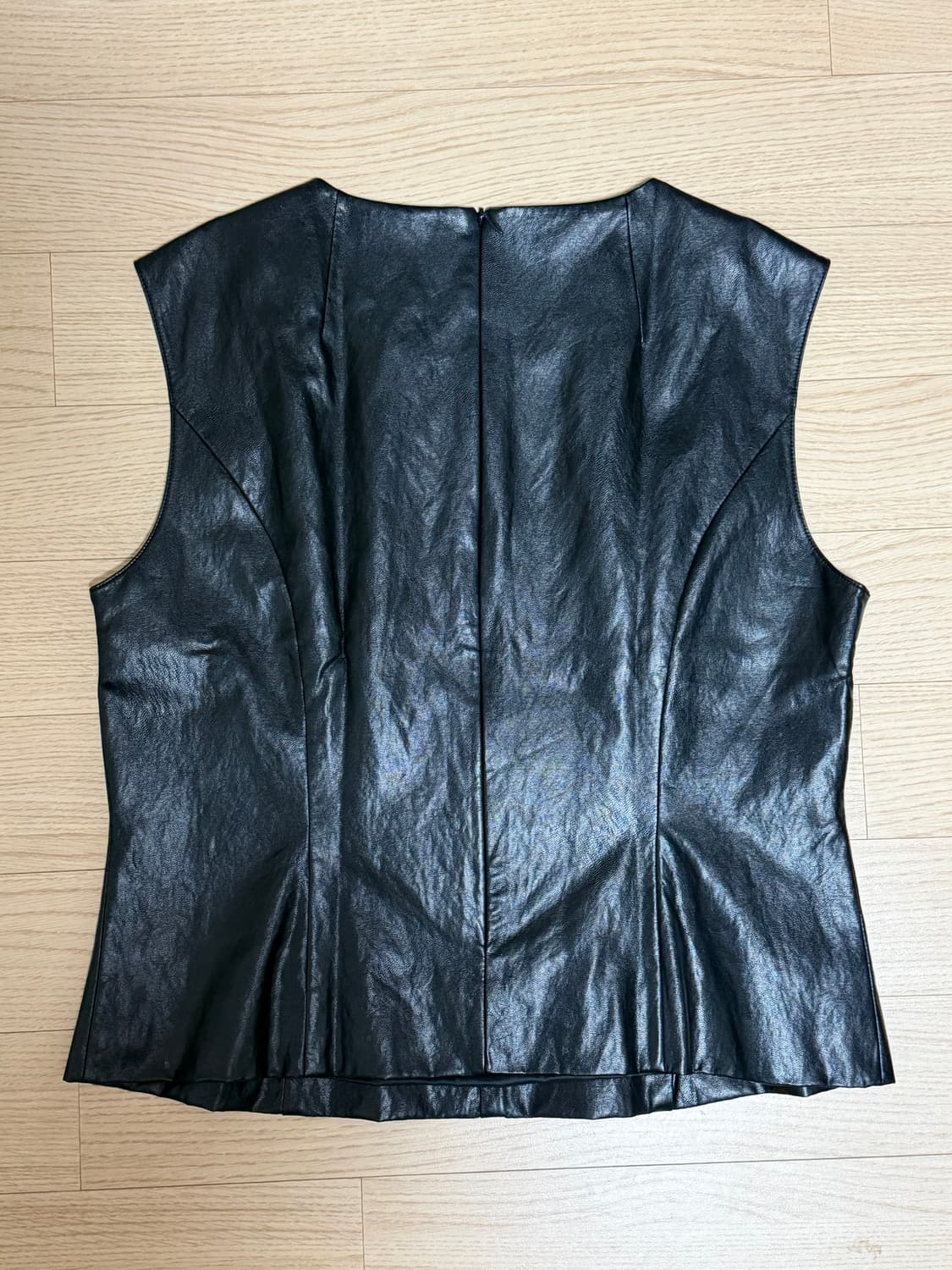 유노이아 레더 스커트 셋업 상품이미지3