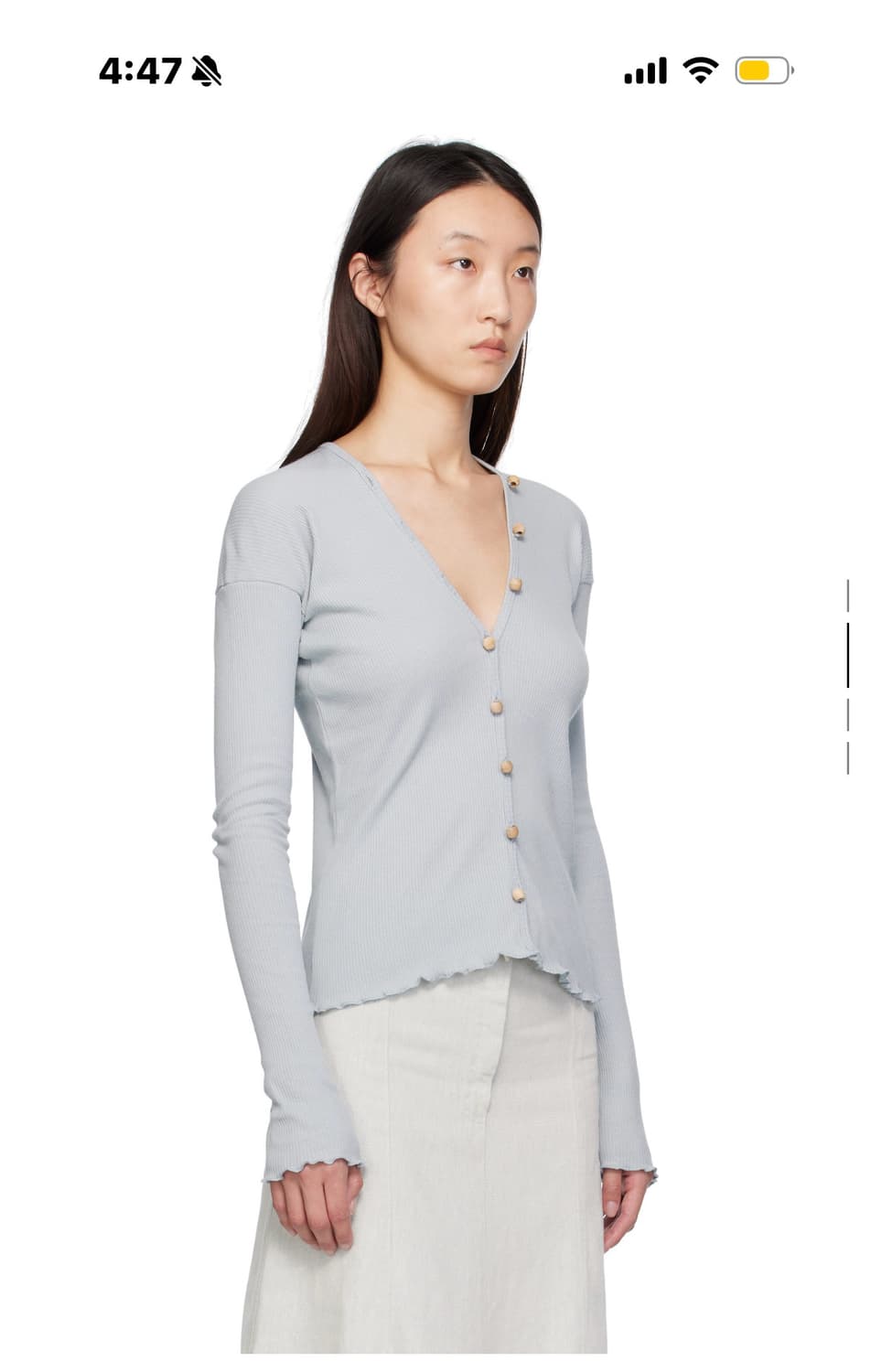 베이스레인지 Tav 가디건 Hardin Blue 상품이미지2