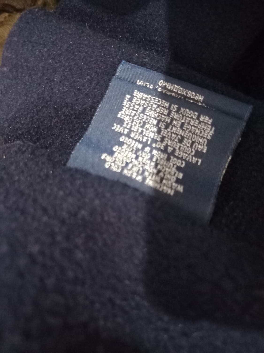 폴로 페리자켓 카키 블루종 기모 점퍼 90~95 상품이미지6