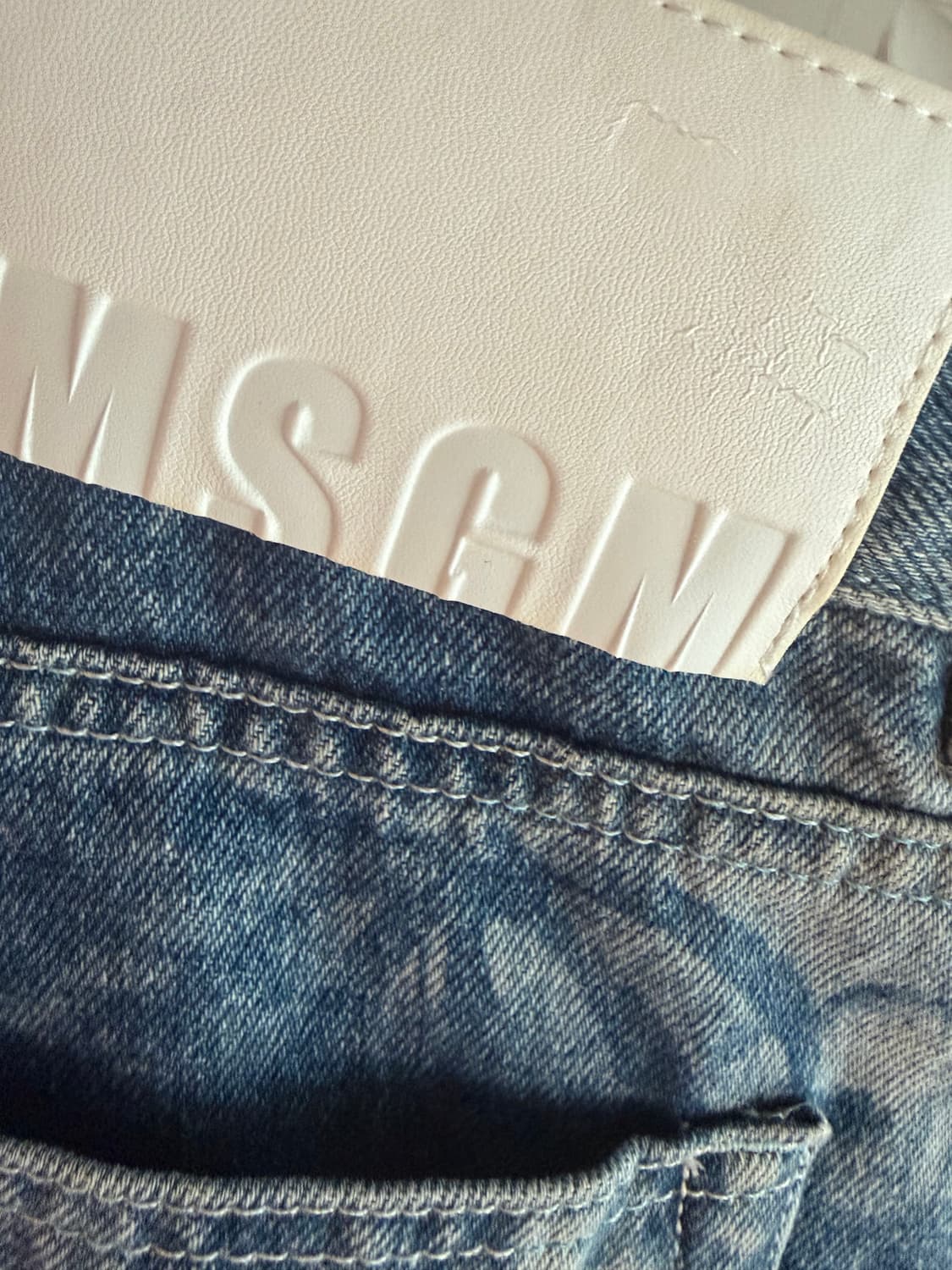 msgm 데님팬츠 상품이미지3