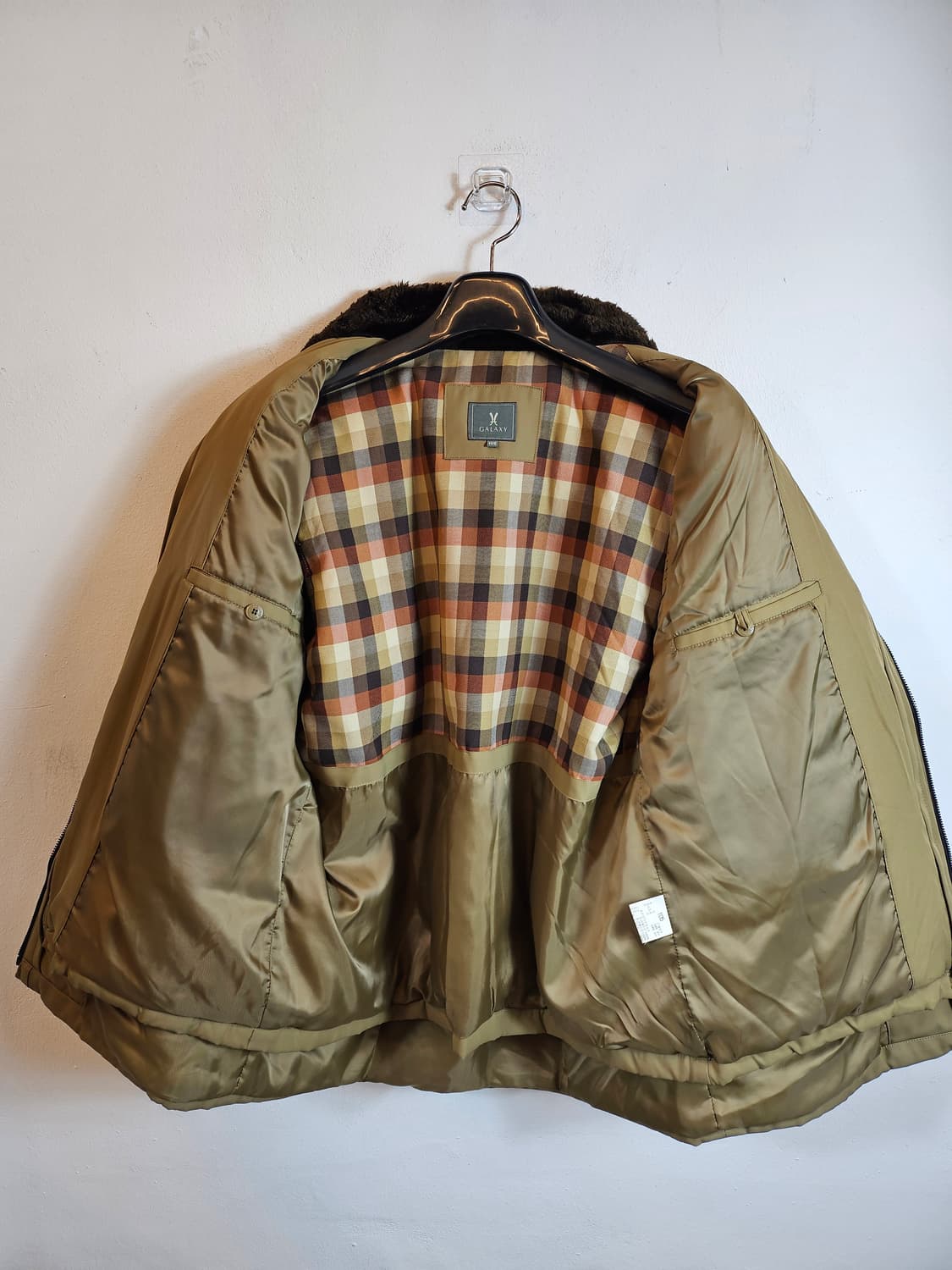 갤럭시 구스패딩 이중 자켓 점퍼 105 XL 상품이미지7