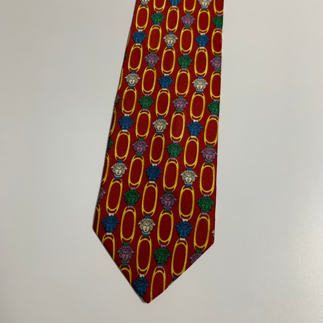 베르사체(VERSACE) 모노그램 명품 이태리넥타이 100실크 A등급 상품이미지9