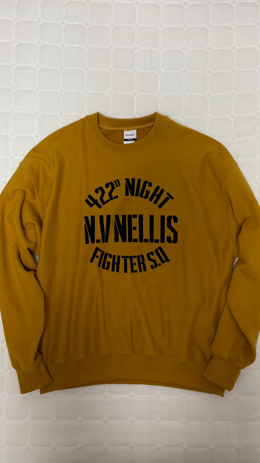 M)아웃스탠딩 맨투맨 스웻 머스타드 상품이미지1