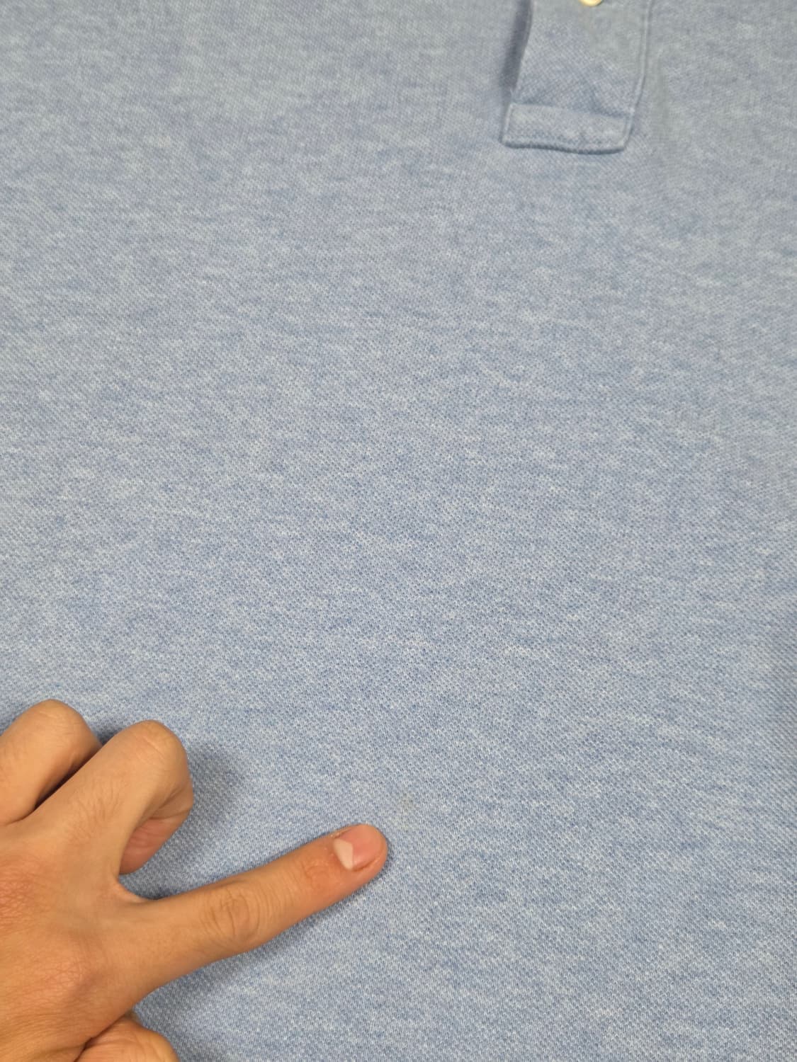 [폴로 랄프로렌] 커스텀 핏 코튼 메쉬 반팔 폴로 셔츠 | S00048 상품이미지8