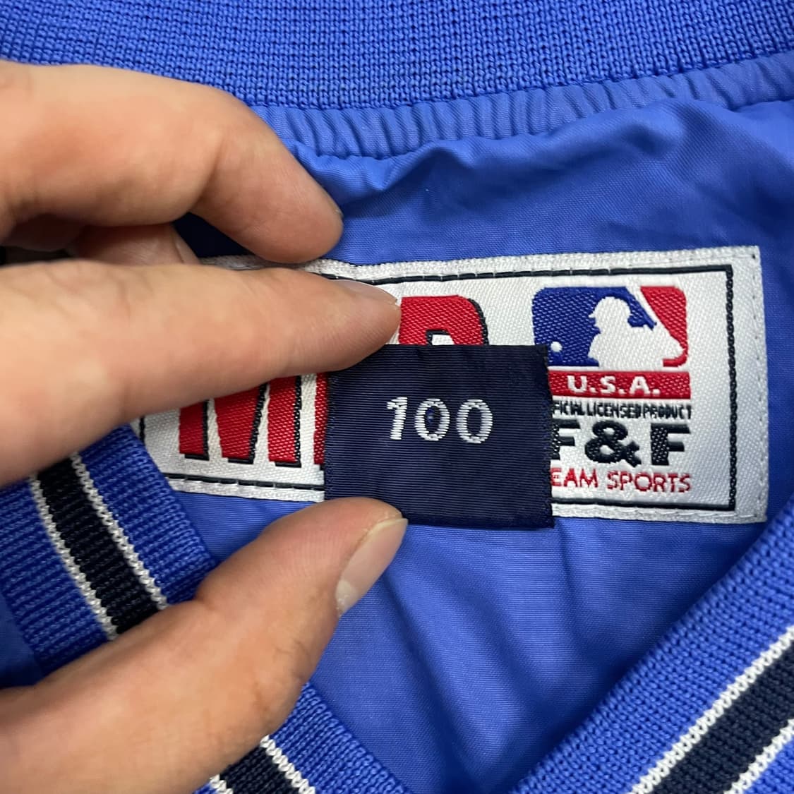 MLB 00s 올드스쿨 LA다저스 웜업 블루 상품이미지7