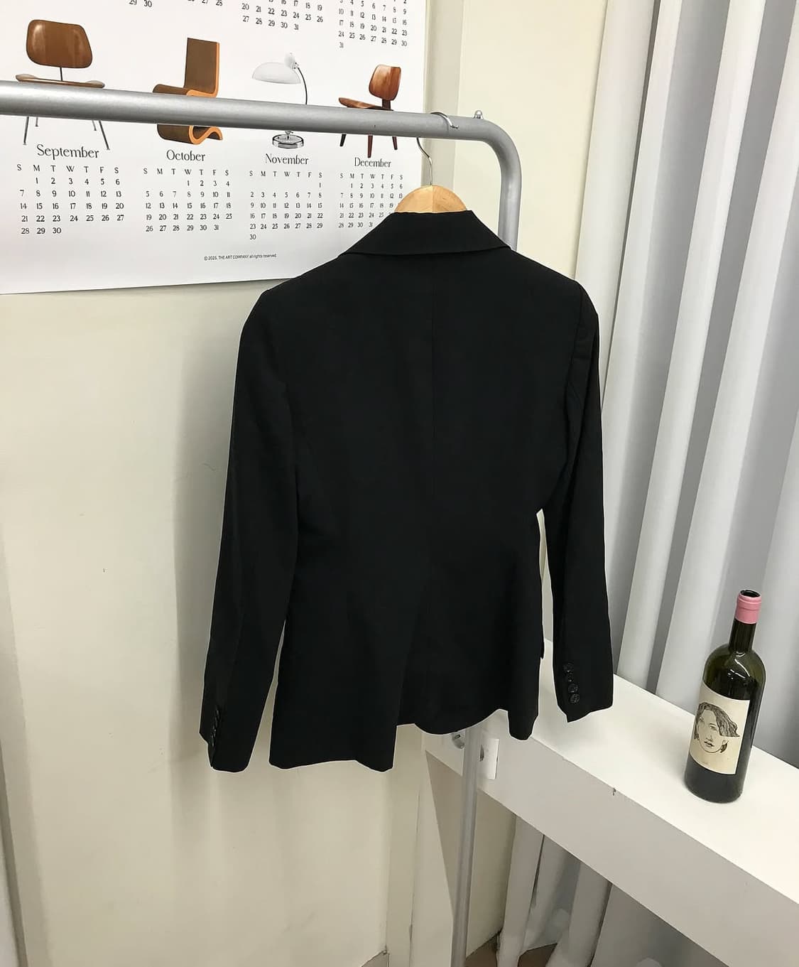 버버리 블랙 울 블레이저 자켓 상품이미지4