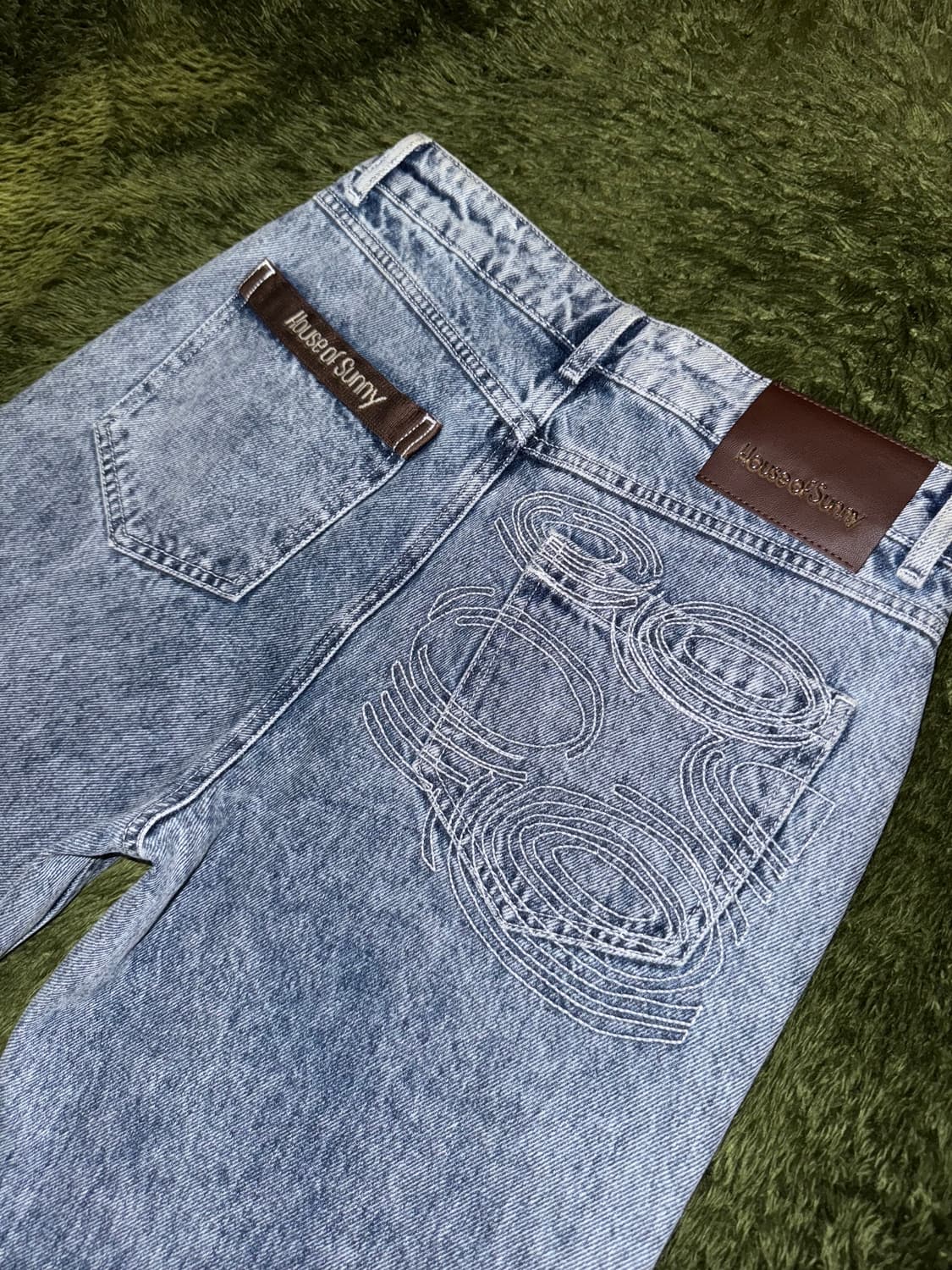 하우스오브써니 HOCKNEY 스티치 디테일 더블니 팬츠 상품이미지8